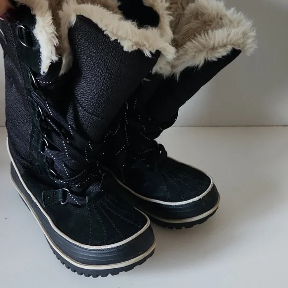SOREL | Tivoli High II Shell Boots black sz 6 - Picture 3 of 5